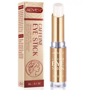 Aliver Caffeine Eye Stick, 3g, Hydrating & Nourishing, Even Skin Tone, Firming & Tightening, Rich in Vitamins, Natural Ingredients, Hydrating Eye Treatments