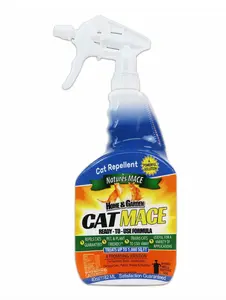 Nature's Mace Cat Repellent Spray, Cat Deterrent, For Both Domestic and Stray, Cat Training Tool for Scratching & Chewing