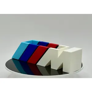 Motorsport Inspired NFC Business Card Holder 3D Print | Smart Tap Display Stand | Racing Style Desk Organizer