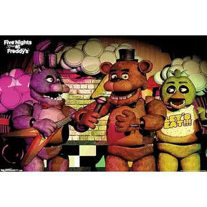 Five Nights at Freddy's - Band Wall Poster