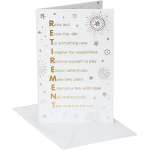 American Greetings Retirement Card (Time Your Life)