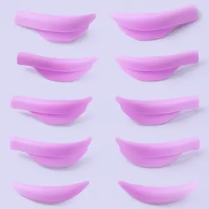 Lash Lift and Tint Reusable Rods – Soft Silicone Material, 10 Pcs for Upper & Lower Lashes