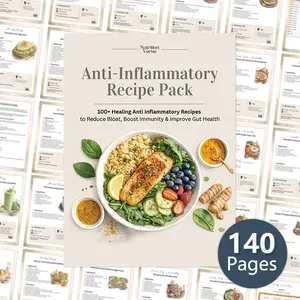 Low Fat High Protein Diet Plan Book, Anti-Inflammatory Health Nutrition Guide, Meal Planning and Fitness Management, Durable Paper