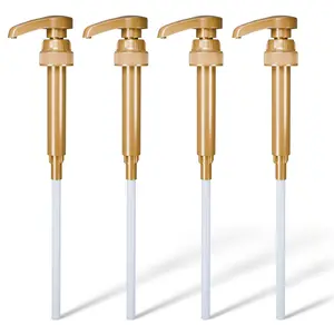 4Pcs Coffee Syrup Pump Dispenser - Coffee Syrup Pumps Torani Syrup Pump for Syrup Bottle Pumps for Coffee Syrup Bottle Coffee Pumps for Syrup Bottle - Skinny Syrup Pump for Bottle Syrup Dispenser Pump ALPENKOK