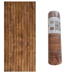 2.8m Self-Adhesive Wood Grain Wall Panel Roll, Straight Match Shape and Stripes, Home Renovation, TV Background, Ceiling, Wallpaper, Easy Installation