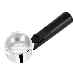 51mm Stainless Steel Bottomless Coffee Portafilter for Professional Coffee Maker Accessory US