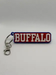 Buffalo 3D Printed Keychain - R3Designs