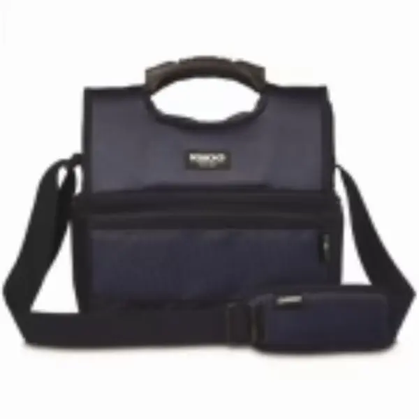 Igloo MaxCold 16-Can Ergonomic Gripper with Ergo Grip, Recycled Poly Construction, Blue Forest & Dress Blue - Kitchenware Drinkware Accessory, 16 Cans