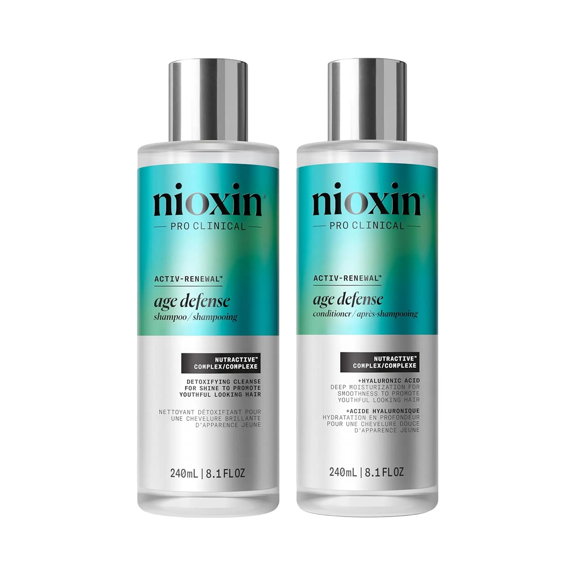 Nioxin Age Defense Shampoo & Conditioner Duo Nioxin Age Defense Shampoo & Conditioner Duo