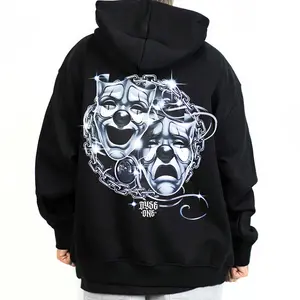 Smile Now Cry Later Chicano Clothing, Chicana Art, Cholo Chola outfit Cotton Fabric Menswear Casual, Streetwear hoodie T-Shirt S-3XL
