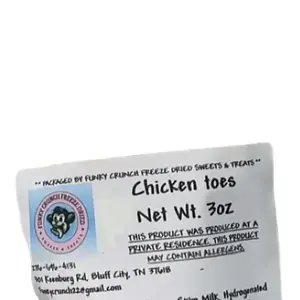 Chicken Toes Candy