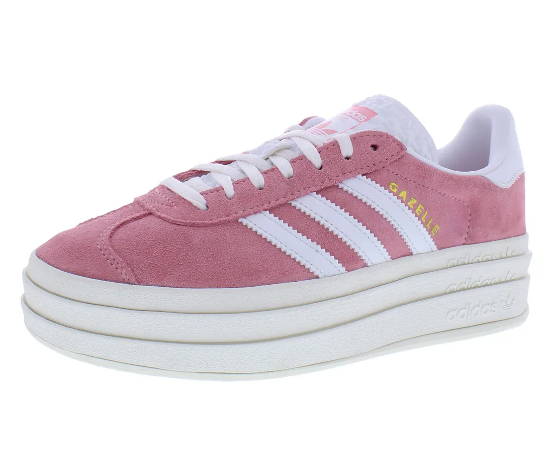 Women's Adidas Gazelle Bold Sneakers - Casual Wear Footwear with Bold Look for Daily Walking, Sports Activities