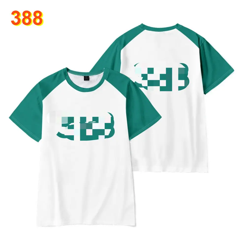 Green short sleeved 388