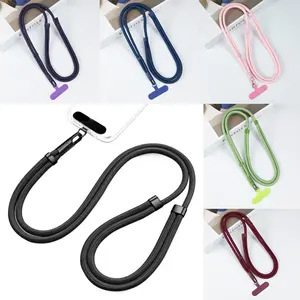 Adjustable Rotating Phone Lanyard, Durable Outdoor Hiking Safety Strap, Universal Neck Chain Cord, Long Crossbody Phone Rope, Phone Wrist Strap, Phone Chains, Phone Strap Holder