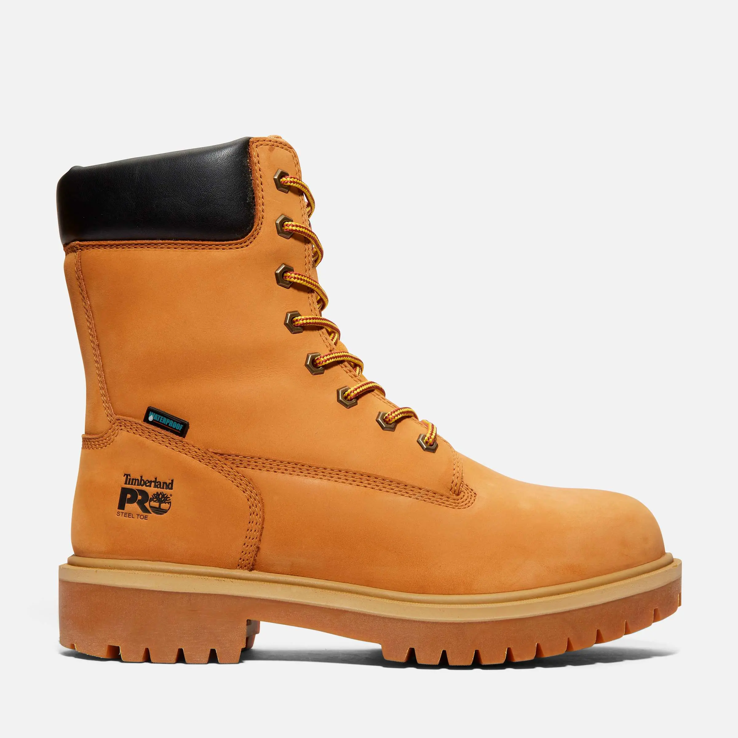 Timberland Men's Direct Attach 8" Steel Toe Waterproof Work Boot