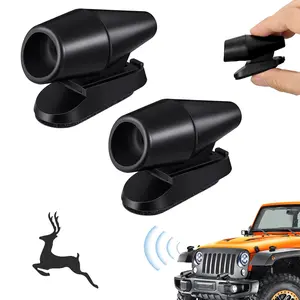 Car Deer Warning Whistle, Car Deer Warning Whistle, Universal Automotive Car Exterior Accessories for Car, SUV, Truck, Motorcycle