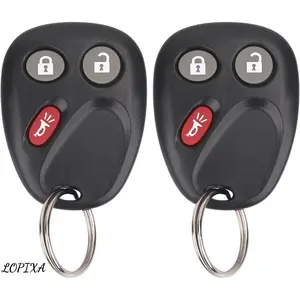 Loixa Keyless Entry Remote Key Fob Compatible with Chevy Tahoe Suburban Silverado Avalanche, GMC Sierra Yukon, Cadillac Escalade, Hummer H2 2003 2004 2005 2006, Replacement for LHJ011