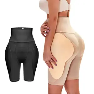 High Waist Women Hip Lifting Shapewear Hip Padded Panty Shorts Tummy Control Body Shaper Butt Lifter Shorts Invisible under any clothes