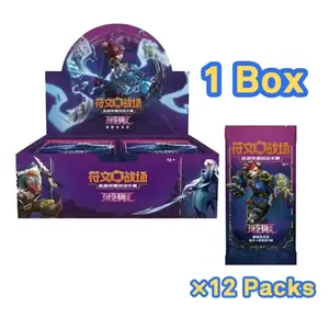 【1 Box】Riftbound 3.0 : League of Legends Chinese UNLEASHED UNL Jumbo&Slim Booster Box/packs Cammie