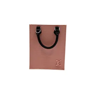 Pre-owned Louis Vuitton leather Shoulder Bags Epi Petite Sac Plat (27299)