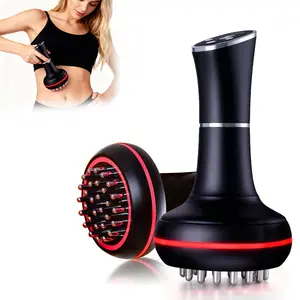 【Mother's Day Gift】Electric Body Massage Brush for Daily Self-Care Portable USB Rechargeable Design with Multiple Vibration Modes, Skin-Friendly Massage Head,for Home, Office & Travel Use, Ideal for Shoulder, Neck, Back & Legs Full Body Relaxation Tool