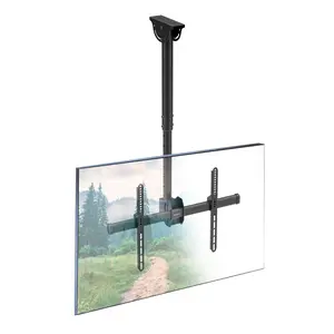 Mount-It! Full Motion Ceiling TV Mount for 32–77 Inch TVs, Swivel Tilt & Extend Ceiling TV Mount, Holds 110 lbs, VESA 200x200–600x400