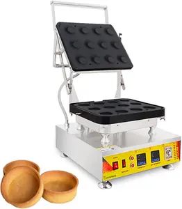YOKOMA Commercial Egg Tart Shell Machine Custard Tartlet Pie Tart Crust Maker 13 Holes 110V