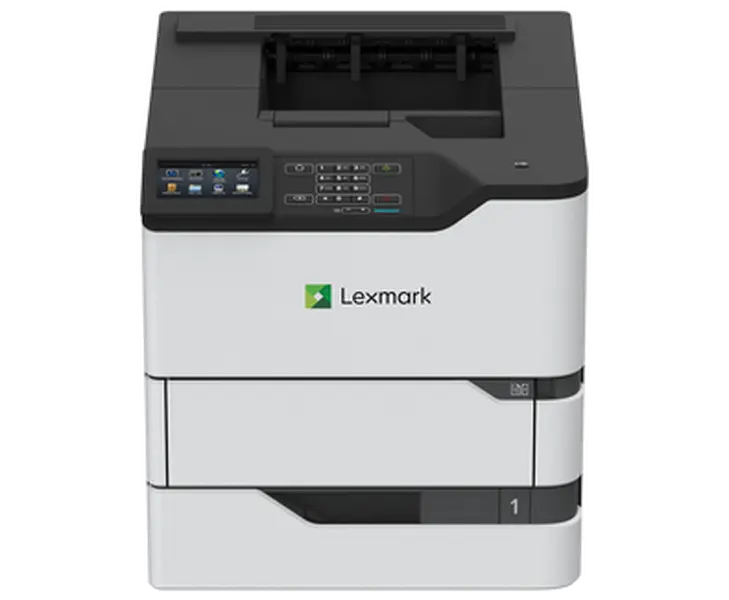 Lexmark MS725DVN Monochrome Laser Printer, High-Speed Performance, Dual-Core CPU, USB Ports, Quiet Mode, Vinyl Media Compatibility
