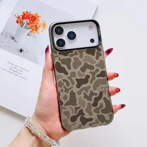 [Upgraded] SO COOL Varnish Craft Surface Fundas Para Phone Cases for iPhone 17 Pro Max 17 Air 17Pro Camo Pattern Shockproof Phone Case 11-16 Anti-Fall Vintage Premium Sitka Pattern Protective Cover