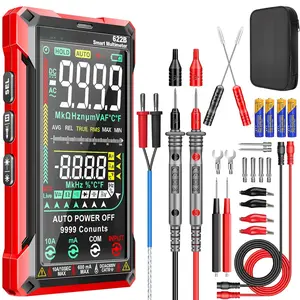 TRMS Digital Multimeter Tester 9999 Counts with NCV, DC/AC Current, Resistance, Diodes, Continuity, Capacitance, Temperature Features