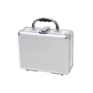 TZ Case CLS-09 S Aluminum Packaging Case, Silver - 3.5 x 7 x 9 in.