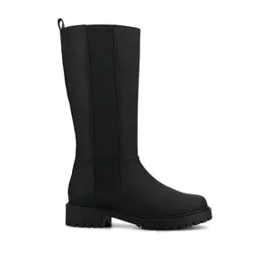 BRANDI KNEE HIGH BOOTS IN EXTRA WIDE CALF - Vintage Black