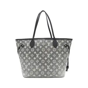 Pre-owned Louis Vuitton Canvas Tote Bags Monogram Jacquard Denim Tote Bag
