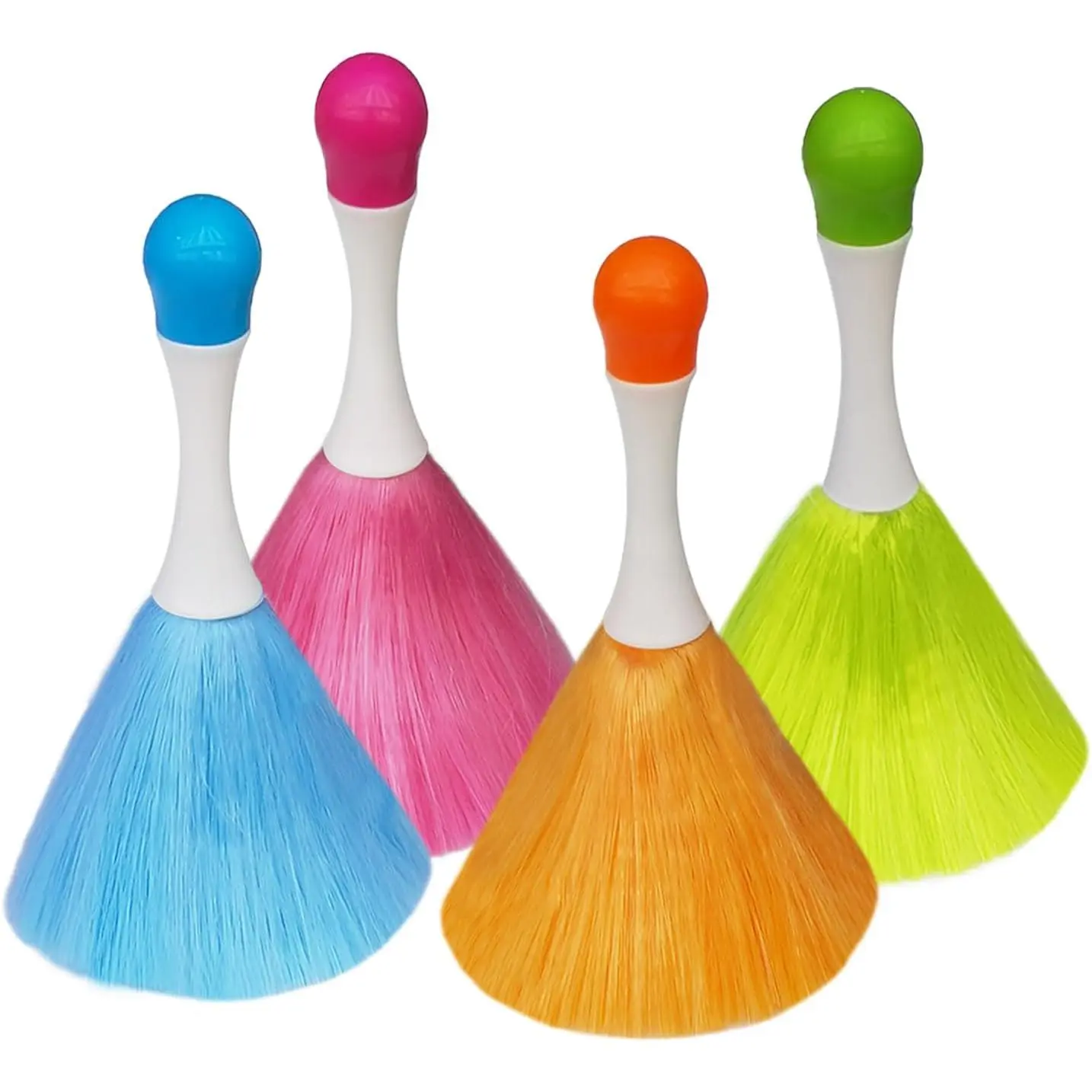 4 Pack 8" Hand Grips Microfiber Washable Duster, Suitable for Light Daily Household Dusting, Electrostatic  Duster Brush,Cleaning Supplies for Book,Screen,Sofa,,Furniture,Photo Frames