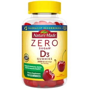 Zero Sugar Vitamin D3 Gummies Zero Sugar Vitamin D3 Gummies