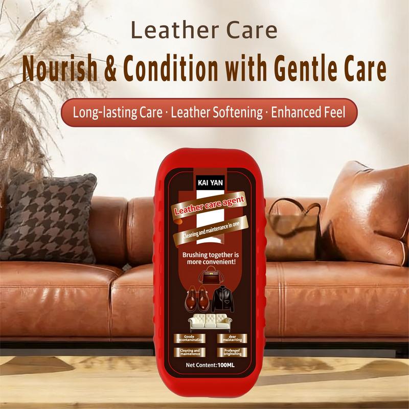 Leather Care Solution for Shoes Sofas & Clothing Easy Use Economical One Wipe Cleaner Conditioner Two-Pack