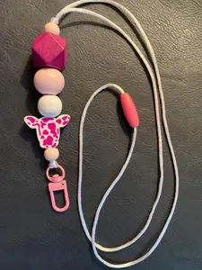 Boysenberry Cow Themed Lanyard