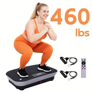 HopHorse High Quality 460 lbs Capacity Vibration Plate Exercise Machine 180 Adjustable Speeds Whole Body Vibrating Plate Workout for Women and Men for Strength Toning Muscle Activation
