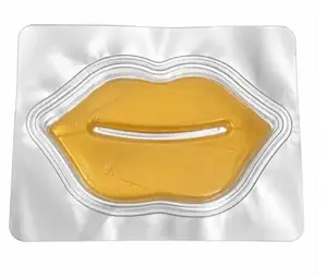 Predire Paris-24K Gold Collagen Lip Mask - designed to conform naturally to the lip area