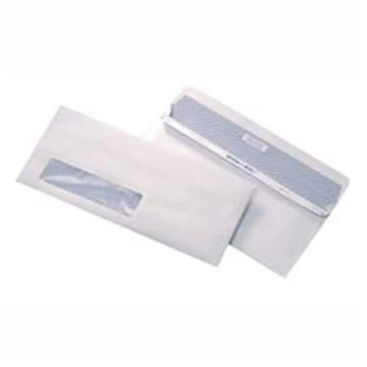 Quality Park Products QUA67418 Reveal-n-Seal Envelope, Single Window, 4-1/8" x 9-1/2", White, Security Tinted, Small Perforations, Safeguards Confidential Documents