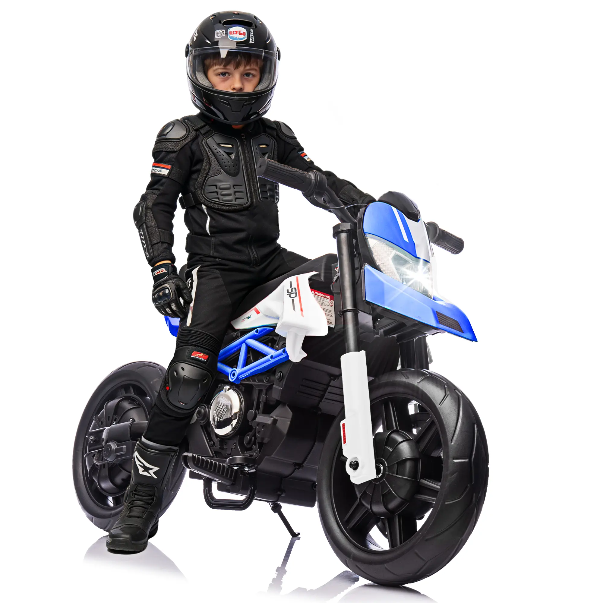 24V Kids Ride On Electric Motorcycle Toys for Kids, 200W Electric Bike with High-Capacity Battery, 1-2h Playtime, EVA MAX Anti-Slip Run-Flat Wheels, Suspension System, 4.35-9 MPH Safe Speed for 8+ Year Olds summerwins