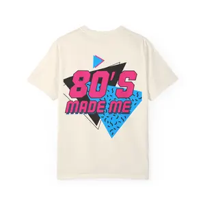 Retro 80's T-Shirt, Unisex Fashion Tee, Vintage Graphic Tee, Gift for Nostalgia Lovers, Casual Wear, Music Festival Shirt