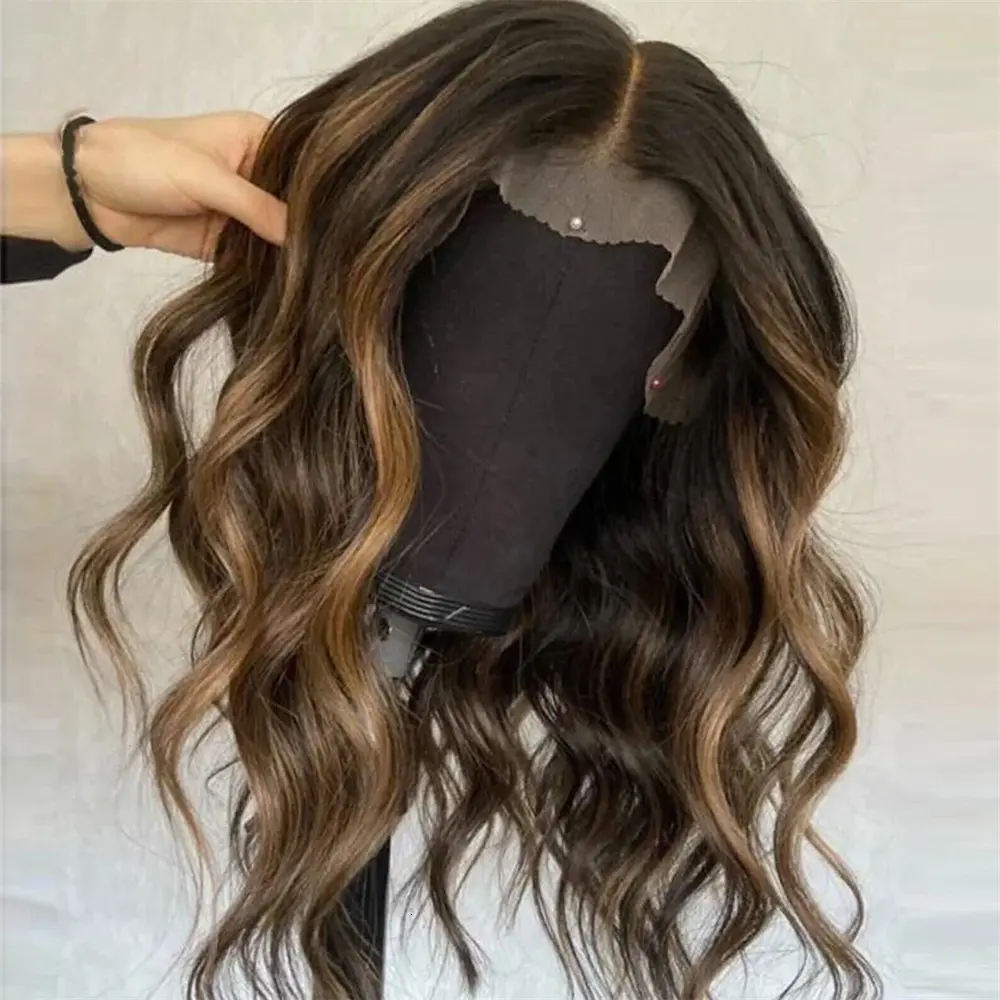 Jessie's Wig [Adeline] Balayage Brown Body Wave Pre Plucked 13X4 Lace Front Human Hair Glueless Wig  #SummerWins #DealsForYouDays