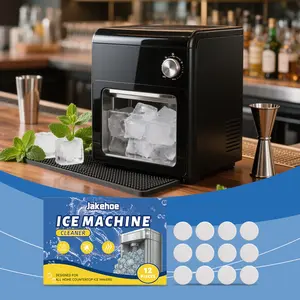 Ice maker cleaning tablets - gentle daily care for your ice maker, cleans limescale and removes dirt