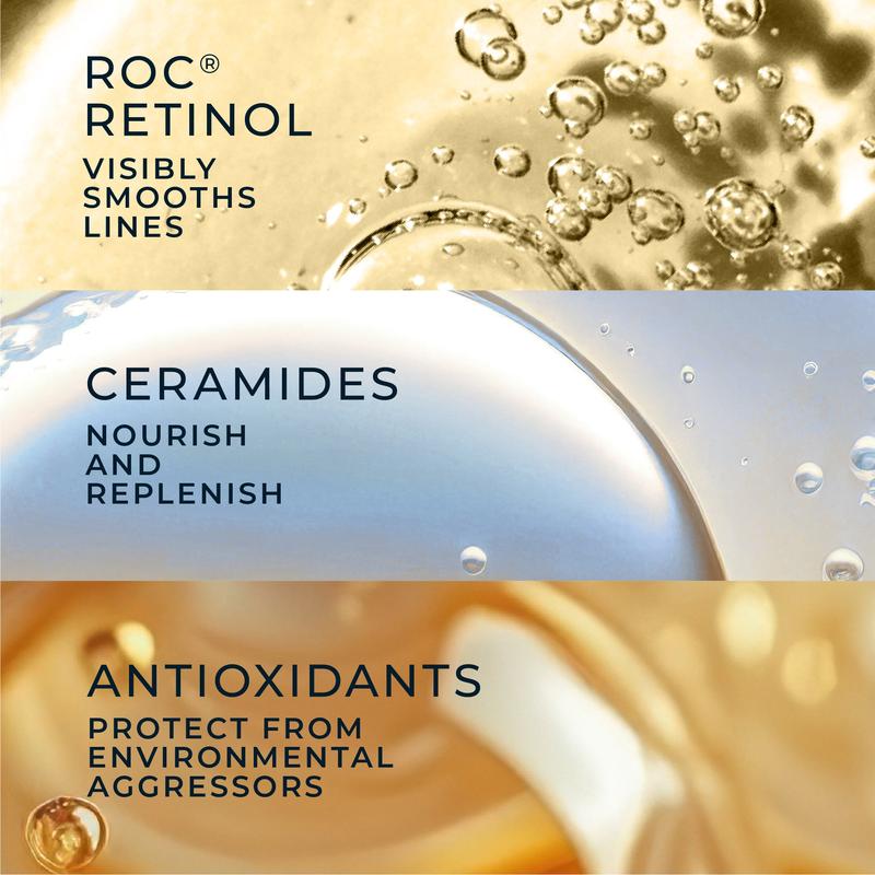[RoC Skincare] RETINOL CORREXION Line Smoothing Night Serum Capsules