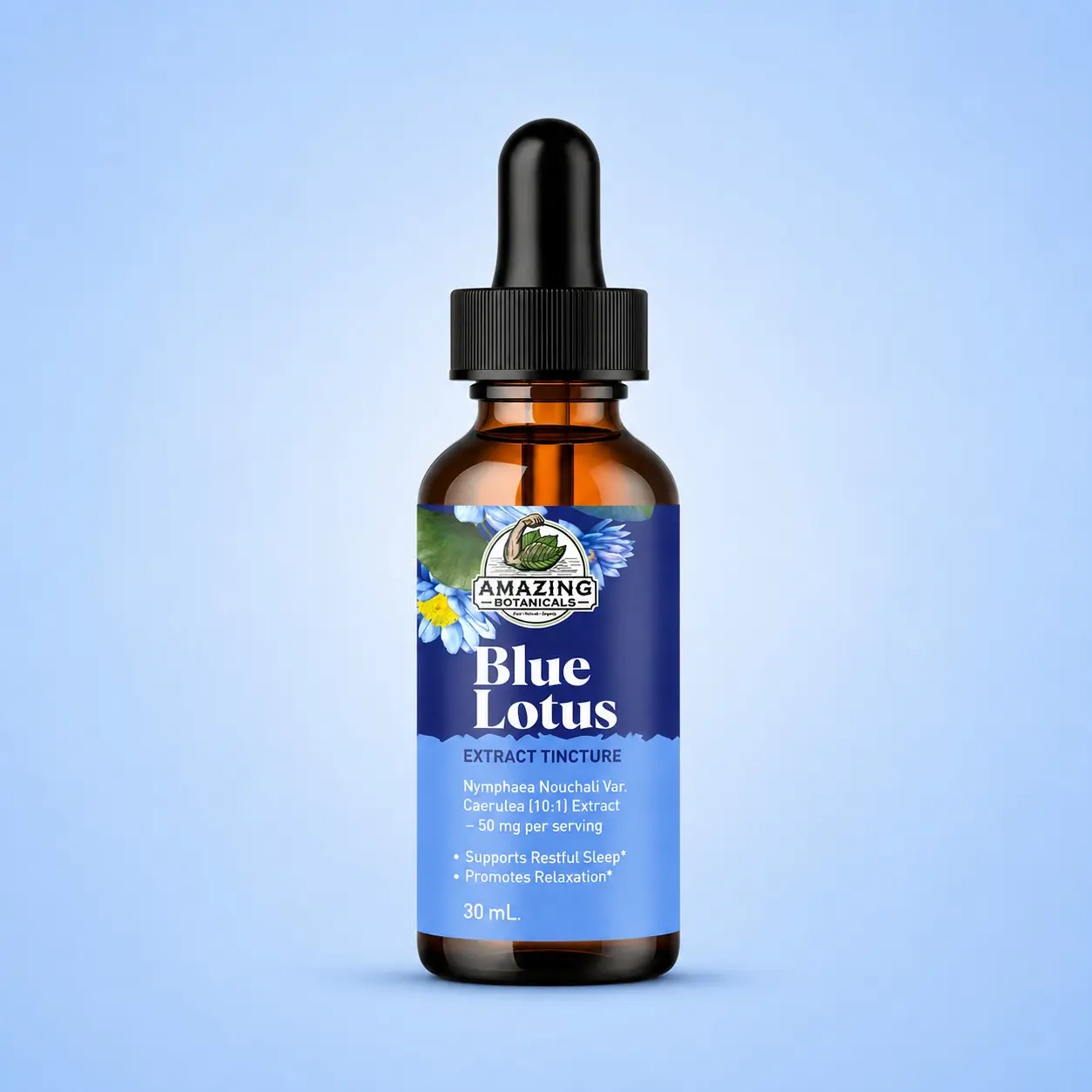 Blue Lotus Extract Tincture Amazing Botanicals