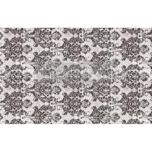 Re-Design with Prima Evening Damask - DÉCOUPAGE DÉCOR TISSUE PAPER