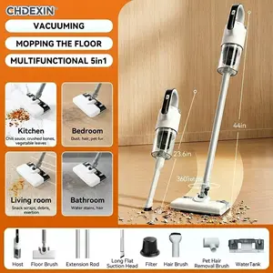 CHDEXIN | Cordless Handheld Car Vacuum Cleaner, 2-in-1 Suction & Blowing Portable Mini Vacuum with 9000Pa Power, Rechargeable Wireless Duster for Car, Home, and Office