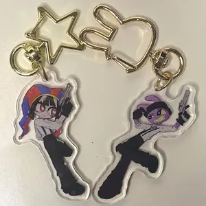 Pomni & Jax Acrylic Keychains | The Amazing Digital Circus