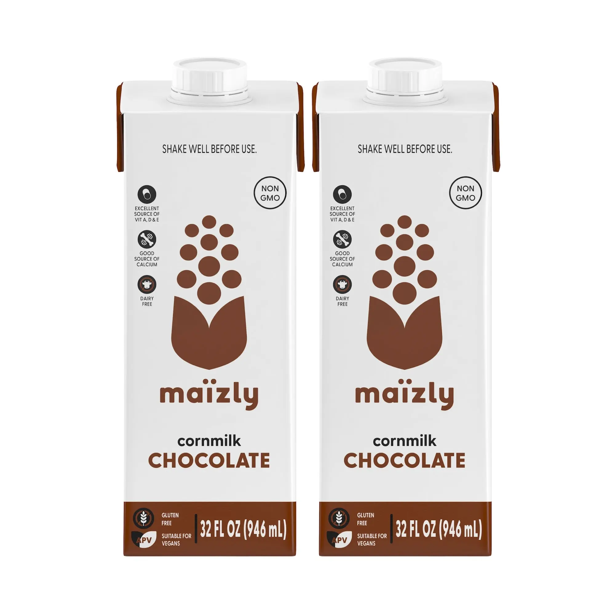 Maizly Chocolate Corn Milk 1L x 2